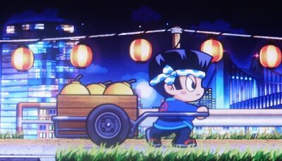 ドンちゃん2 スイカ割り演出
