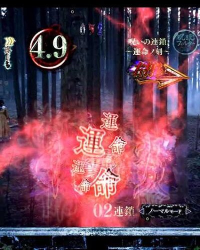 Pリング バースデイ 呪いの始まり 設定付 【中図柄停止時エフェクト予告】