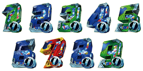 PAフィーバースーパー戦隊 LIGHT ver. 大当り図柄