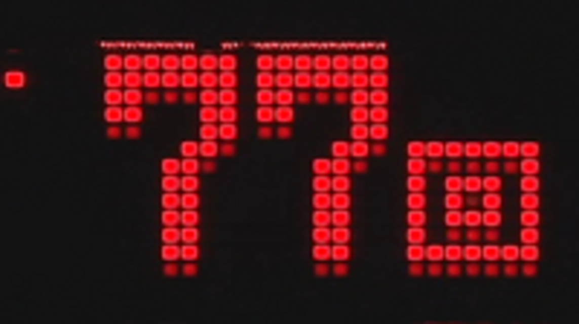 CRゴールドラッシュFTX 77回転のチャンスタイム
