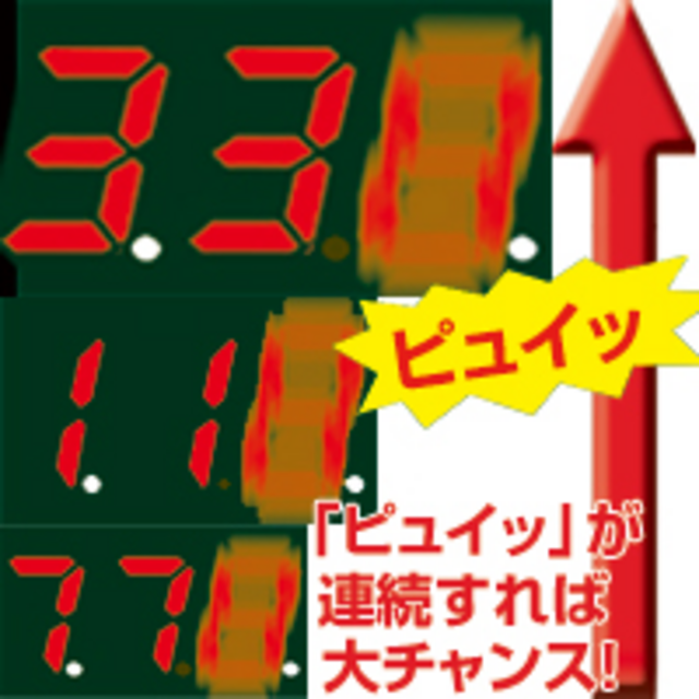 CR J-RUSH HSJ ピュイッが連続！ リーチラッシュ