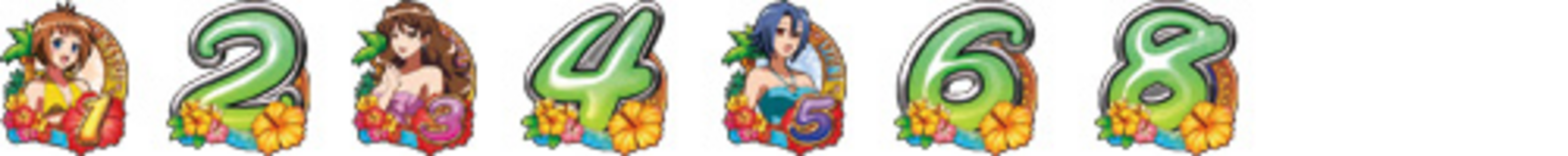 CR南国育ちML 【通常図柄】 1.2.3.4.5.6.8.