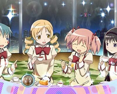 ぱちんこ 劇場版 魔法少女まどか☆マギカ ■魔法少女全員集合背景