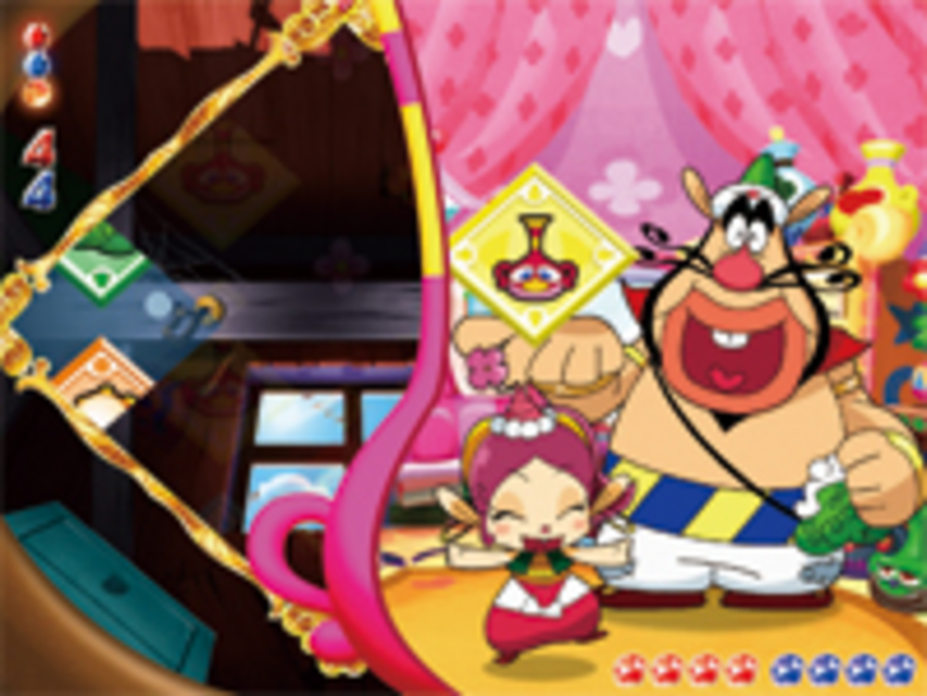 デジテンCRハクション大魔王3アクビ娘 大魔王予告