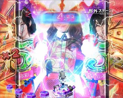 ぱちんこAKB48-3 誇りの丘 Light Version 【超絶チャージ予告】