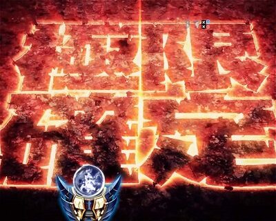 ぱちんこ 新鬼武者 狂鬼乱舞 Light Version 入賞時フリーズ予告(通常時)