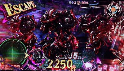 Pフィーバー バイオハザード リベレーションズ2 【同色図柄揃い予告】
