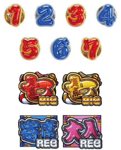 P笑点 大当たり図柄