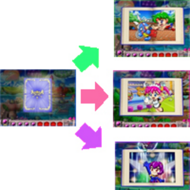 CRフィーバーパワフルパレス ステップアップ予告（パレスモード）