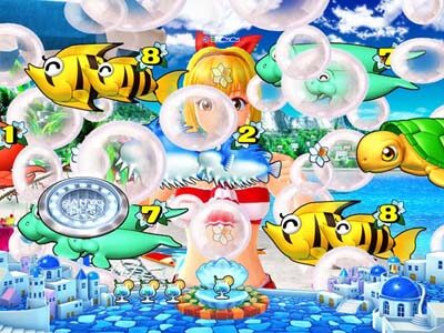 PAスーパー海物語IN地中海GO 白泡予告