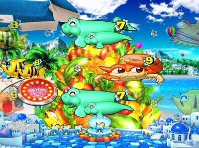 PAスーパー海物語IN地中海GO 【野菜盛リーチ】