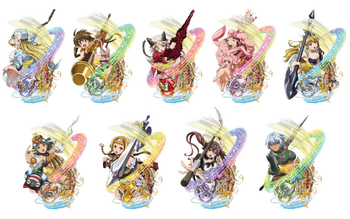 PAクイーンズブレイド3 ナナエルver 大当たり図柄
