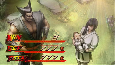 パチスロ鉄拳4 奇数設定示唆