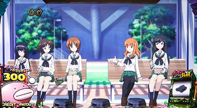 パチスロ ガールズ＆パンツァーG ～これが私の戦車道です！～ 内容