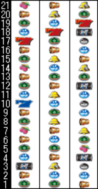 2027II リール配列