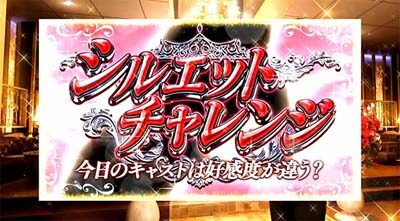 パチスロ ラブ嬢Ⅱ 【シルエットチャレンジ】