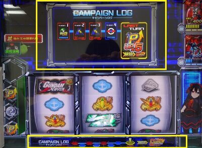 カードバトルパチスロ ガンダム クロスオーバー 通常時のゲーム性