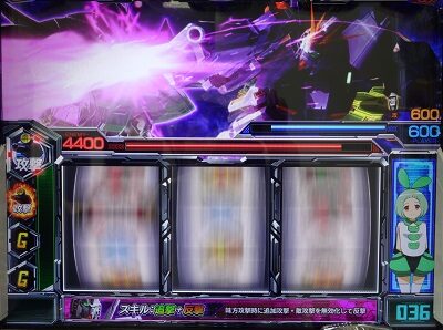 カードバトルパチスロ ガンダム クロスオーバー 通常時のゲーム性