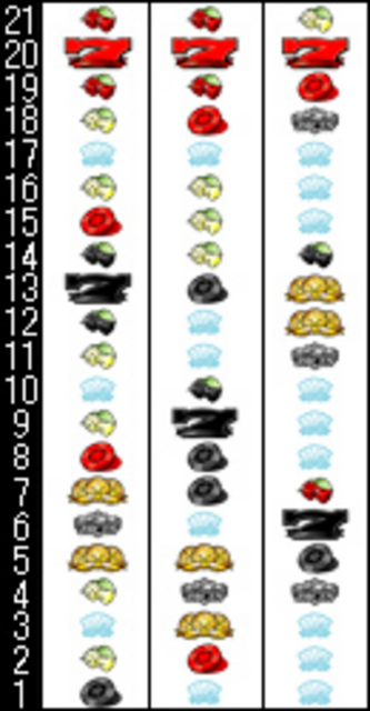 ドリームJラッシュ リール配列