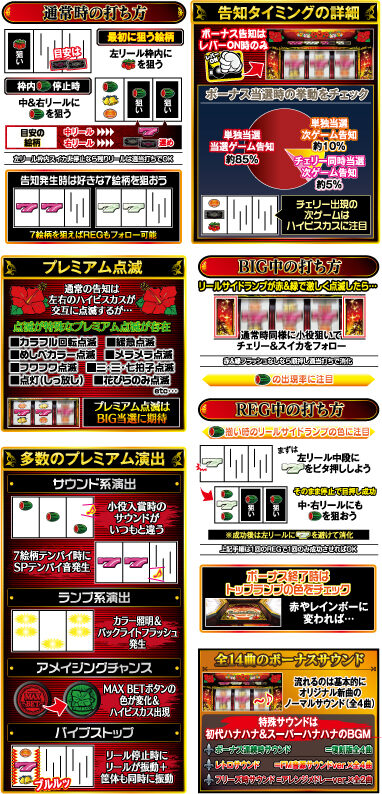 ニューハナハナゴールドー30 ゲームフロー
