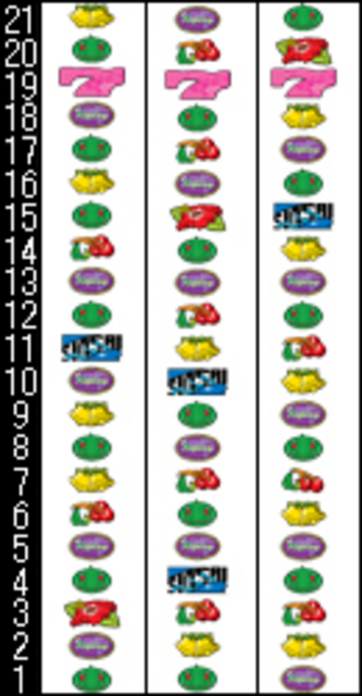 シオサー-30 リール配列