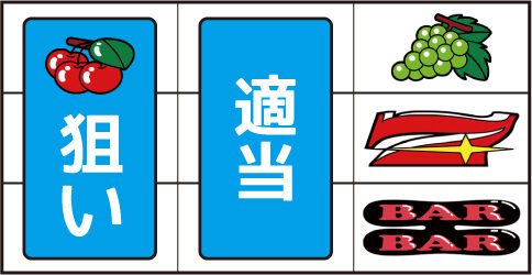 アイムジャグラーEX(6号機) ▼右リール中段に7停止時