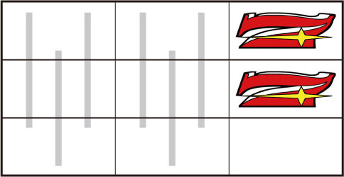 アイムジャグラーEX(6号機) 右リール上 or 中段に7を狙う