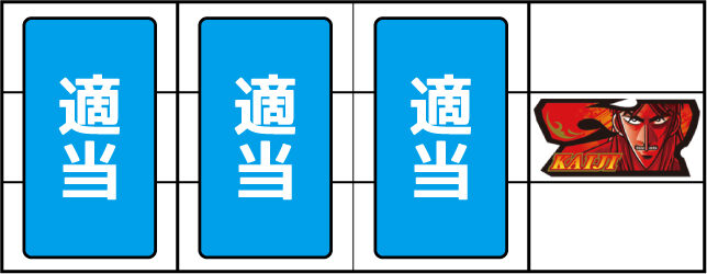 回胴黙示録カイジ～沼～ 沼ボーナス4セット目のミニキャラについて