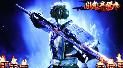 パチスロ新鬼武者～DAWN OF DREAMS～ 【ボーナス準備中の抽選】