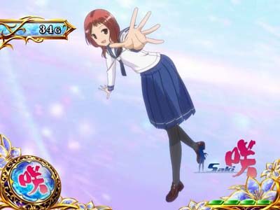 パチスロ 咲-Saki- まこモード or (覚醒)のどっちモード濃厚