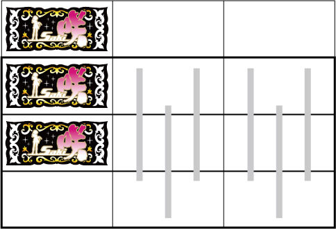 パチスロ 咲-Saki- 左リール枠上～中段にBARを狙う