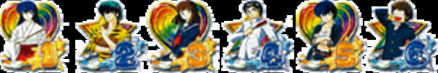 CRうる星やつら3X 【通常図柄】 1･2･3･4･5･6