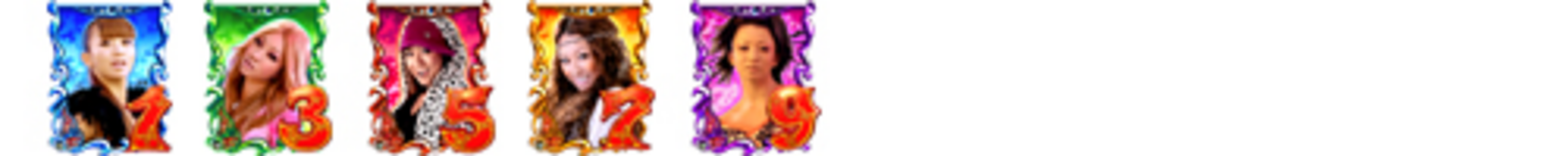 CR KODA KUMI FEVER LIVE IN HALLII MF-TX 【確変図柄】 1.3.5.7.9