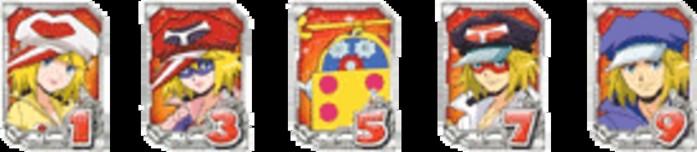 CRAヤッターマンL1AU 【確変図柄】 1.3.5.7.9