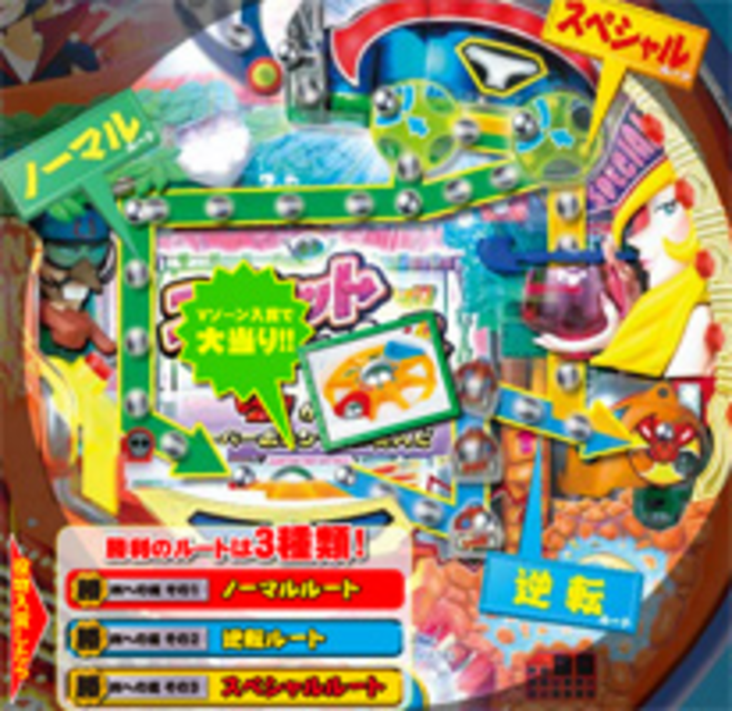CRタイムボカンX 大当りルートとV入賞率