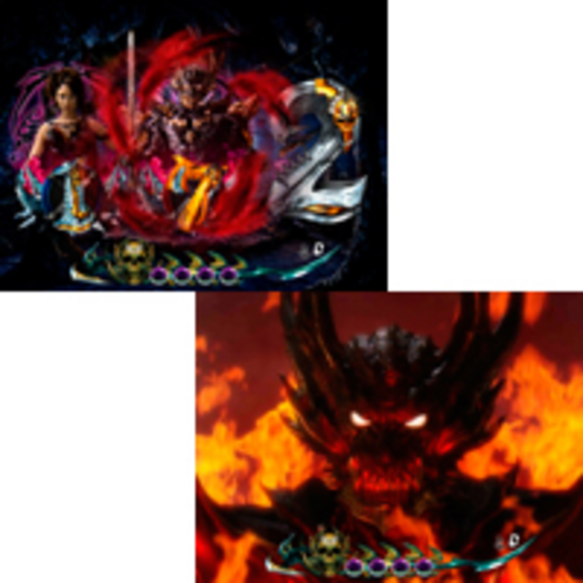 CR暗黒騎士呀鎧伝 FF 擬似連予告