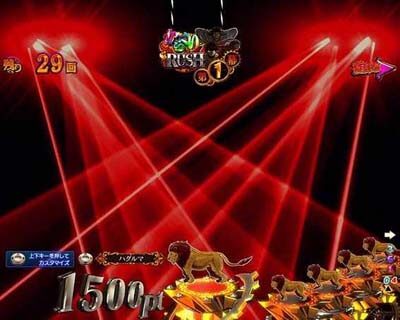 Pフィーバーからくりサーカス レーザービーム前兆予告