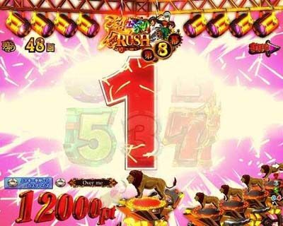 Pフィーバーからくりサーカス カウントダウン前兆予告