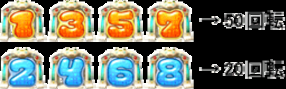 CR黄金ハンターSTF 【確変図柄】 1･2・3・4・5・6・7・8