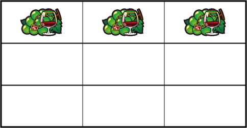 パチスロ ラブ嬢Ⅱ 【斜めブドウ】